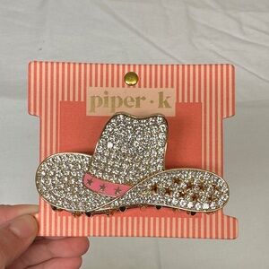 Piper K Cowgirl Hat Hair Clip